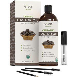 SOLD - Organic Castor Oil for Eyelashes and Eyebrows